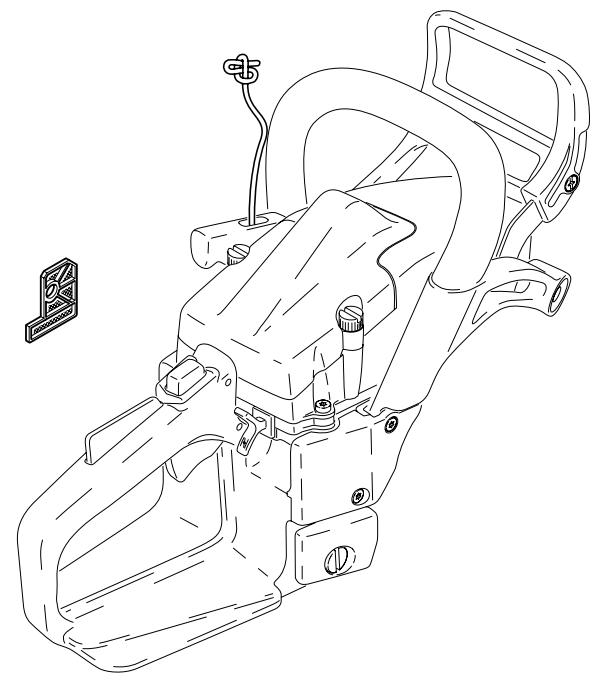MAKITA DCS5200I - Extrait de la liste des pièces de rechange - 1