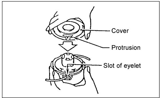 MAKITA EM4251CA - Replacing the nylon cord - 7