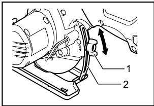 MAKITA SH01 - Réglage de la profondeur de coupe - 1