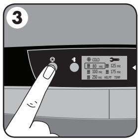 FELLOWES VENUS A3 - ETAPES DE LA PLASTIFICATION A CHAUD - 3