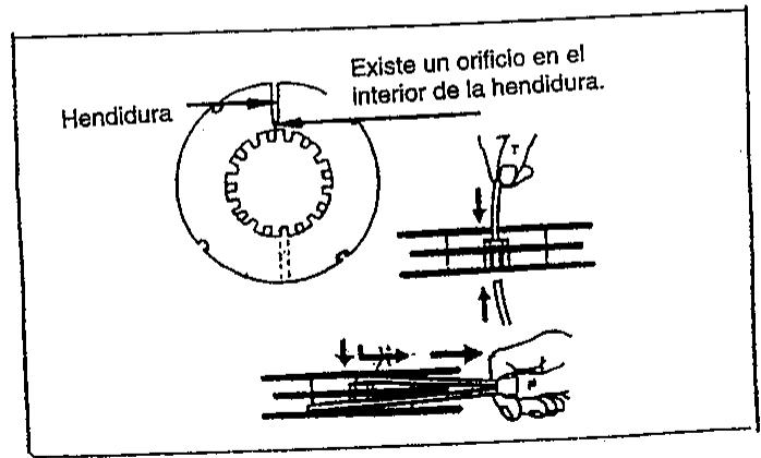 MAKITA RBC350 - Reemplazo del cordón de nilon - 5