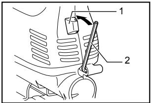 MAKITA 4326 - Almacenamiento de la llave de Allen (hexagonal) - 1