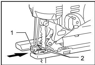 MAKITA 4326 - Dispositivo anti-astillas para base de acero (accesorio opcional) - 1