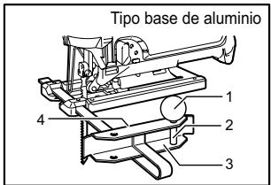 Tipo base de aluminio 1 2 3 4