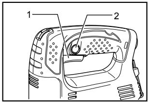 MAKITA 4326 - Accionamiento del interruptor - 1