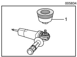 MAKITA 9558NB - Grinding and sanding operation - 1