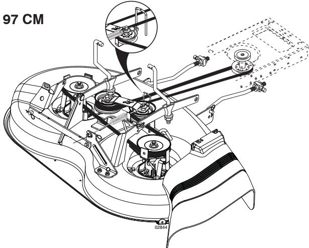 MCCULLOCH H115B97 - Mise en place du carter de coupe - 2