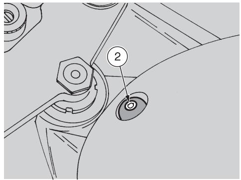 APRILIA RS 125 - LEVAGE Du reservoir de carburant - 2