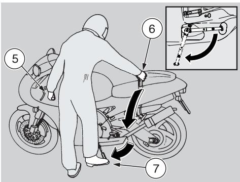 APRILIA RS 125 - Stationnement - 1