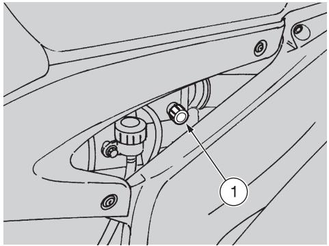 APRILIA RS 125 - Verification de l'usure des plaquettes - 6