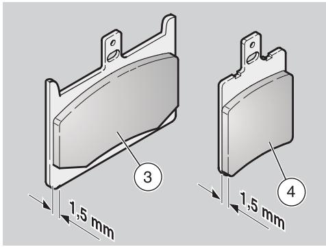 APRILIA RS 125 - Verification de l'usure des plaquettes - 3