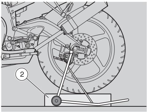 APRILIA RS 125 - ROUE Arriere - 2