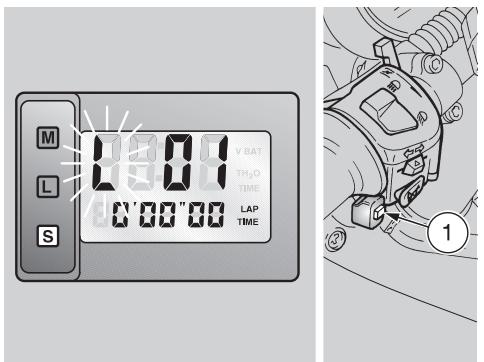 APRILIA RS 125 - LAP TIME (chronomètre) - 1