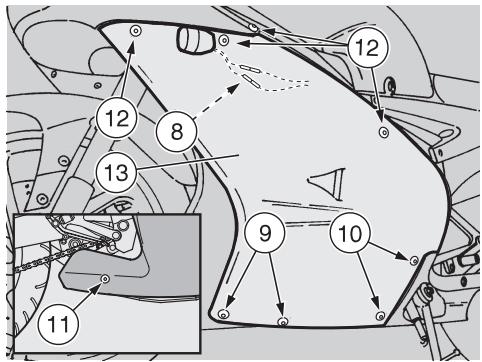 APRILIA RS 125 - Nettoyage et lubrification - 4
