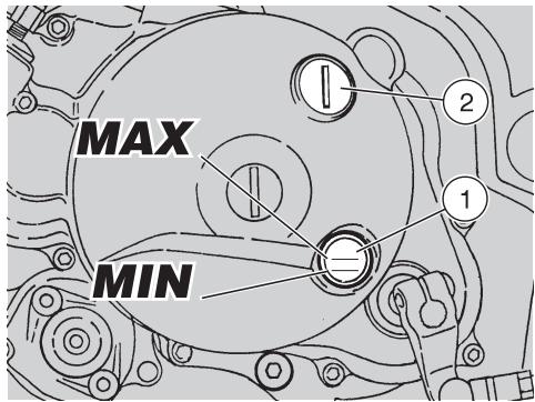 APRILIA RS 125 - Positionnement du vehicule sur la bequille de soutien avant OPT - 2