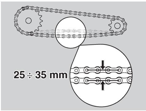 APRILIA RS 125 - CHAINE De transmission - 1