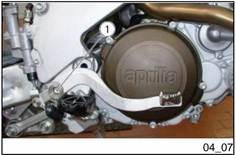 APRILIA RXV 450 - Vidange d'huile moteur (04_03, 04_04, 04_05, 04_06) - 3