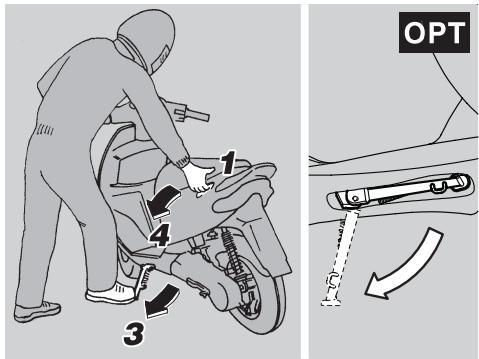 APRILIA SONIC 50 - Stationnement - 6