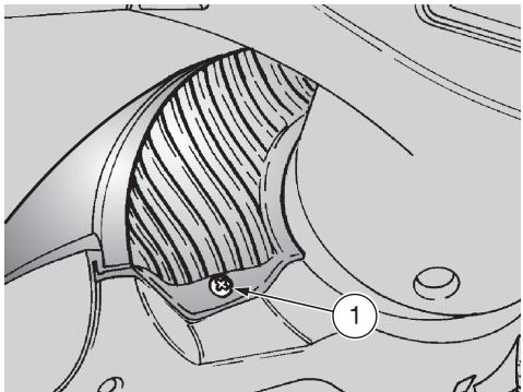 APRILIA SONIC 50 - DEPOSE Du couvre-guidon arriere - 3