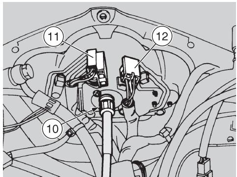 APRILIA SONIC 50 - DEPOSE Du couvre-guidon arriere - 1