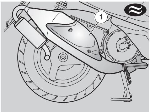APRILIA SONIC 50 - Controle de l'axe FIXE du moteur - 2