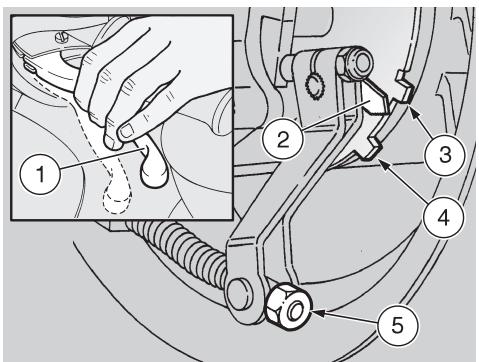 APRILIA SONIC 50 - Verification de l'usure des plaquettes - 4