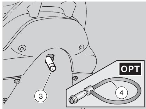 APRILIA SONIC 50 - COFFRE à CASQUE / documents - 3