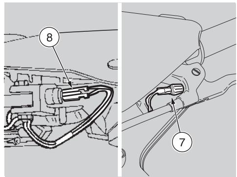 APRILIA SR 50 - Controle de la bequille - 1