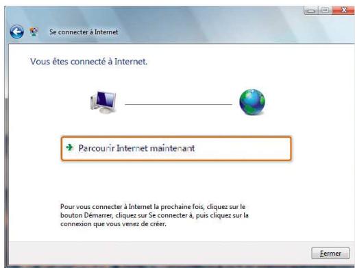 MICROSOFT WINDOWS VISTA - Paramètres de la connexion - 2
