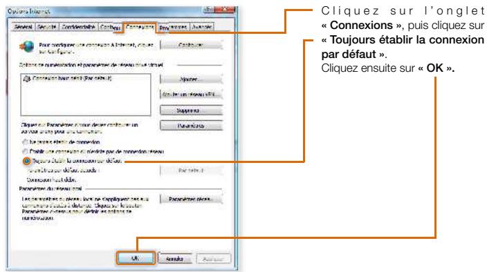 MICROSOFT WINDOWS VISTA - Paramètres de la connexion - 5