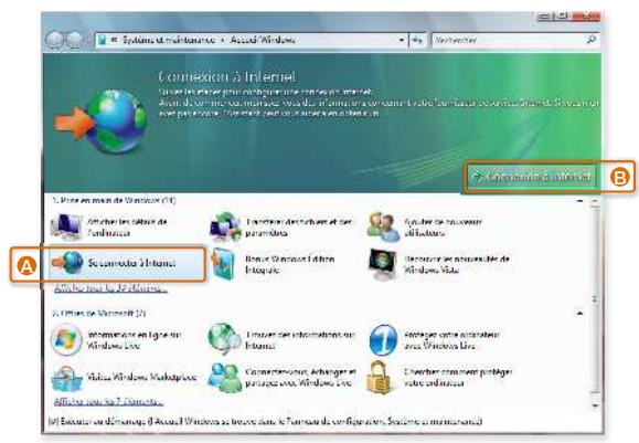 MICROSOFT WINDOWS VISTA - Connexion à internet - 1