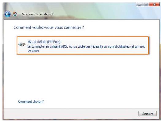 MICROSOFT WINDOWS VISTA - Mode de connexion - 1