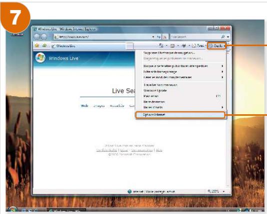 MICROSOFT WINDOWS VISTA - Paramètres de la connexion - 3