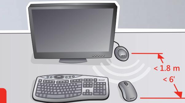 MICROSOFT WIRELESS LASER DESKTOP 5000 - 3 - 2
