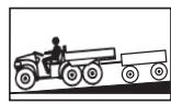 MTD 4X4 / 4X2 - Symboles sur l'appareil - 9