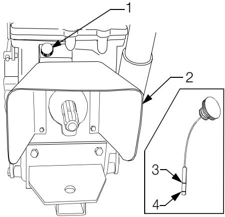 MTD CUBCADET 6000 - Contrôlez l'huile de boîte et l'huile hydraulique, rajoutez-en. - 1