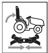 MTD CUBCADET 6000 - Symboles sur l'appareil - 9