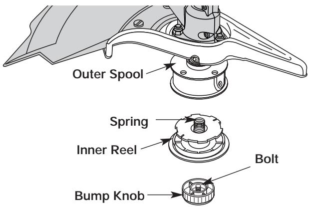 MTD 41ADY90C401 - Winding the Existing Inner Reel - 1