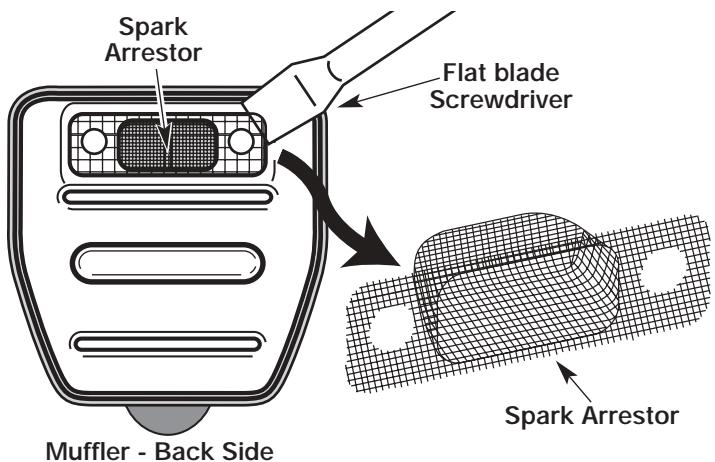 MTD 41ADY90C401 - Spark Arrestor Maintenance - 3