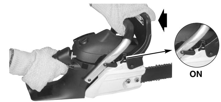 MTD EB356A - To Test CHAIN BRAKE: - 1