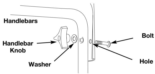 MTD TB144 - POSITIONING THE HANDLEBARS - 2