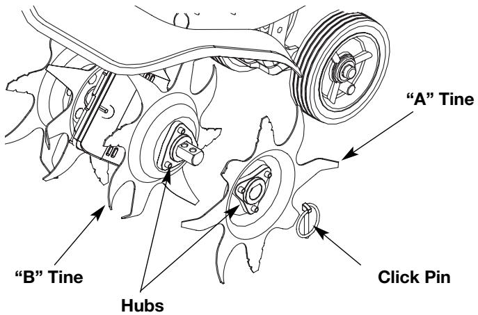 MTD TB144 - TINE REMOVAL AND REPLACEMENT - 2
