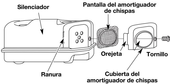 MTD TB144 - MANTENIMIENTO DEL AMORTIGUADOR DE CHISPAS - 1