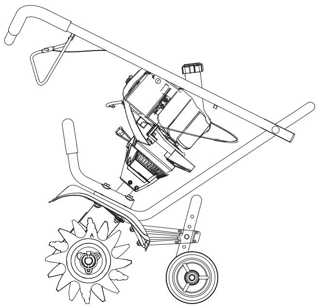 MTD TB144 - POSITIONING THE HANDLEBARS - 1
