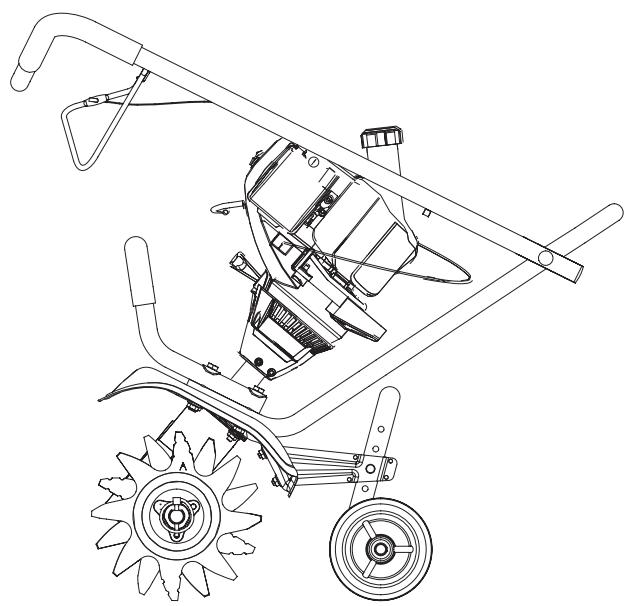 MTD TB144 - COLOCACION DEL MANUBRIO - 1