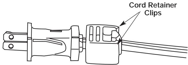 MTD TB24HTB - EXTENSION CORD RETAINER (TB24HT only) - 1