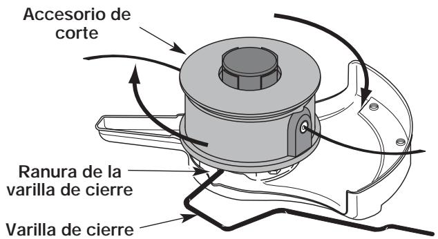 MTD TB475SS - Remoción del accesorio de corte - 3