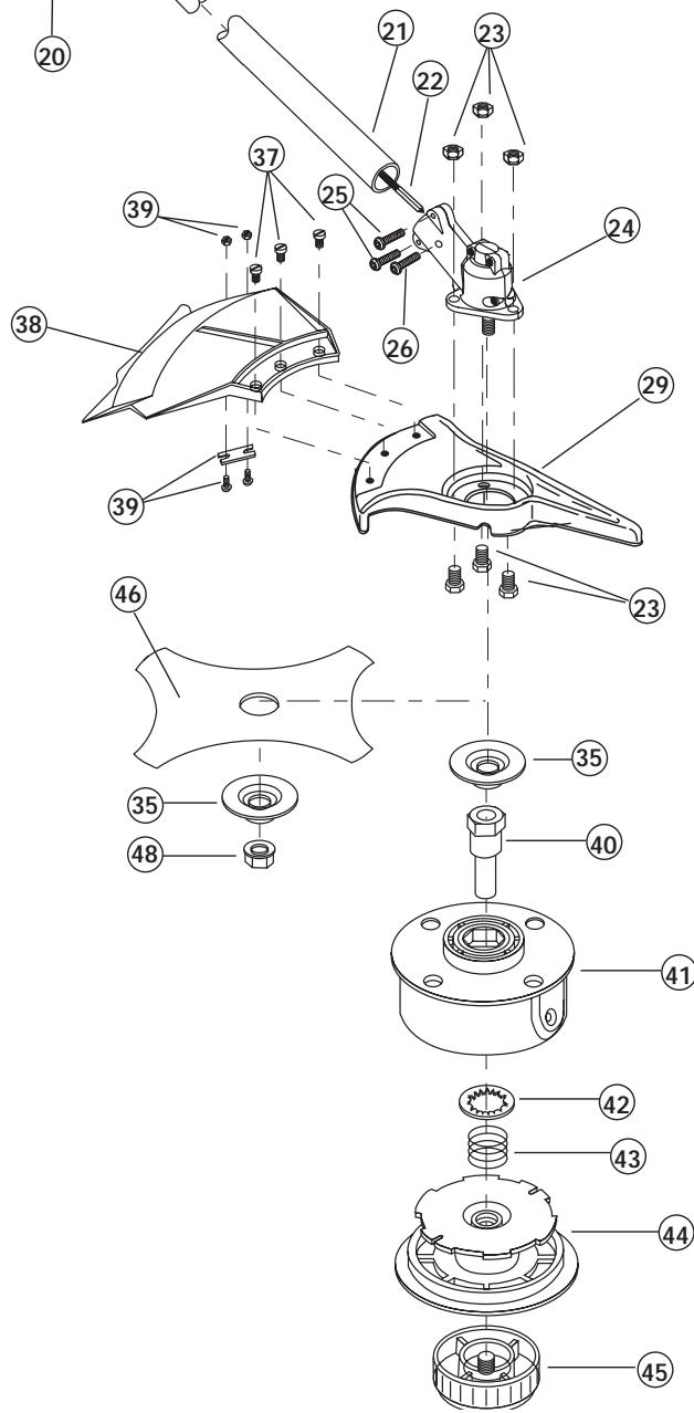 MTD TB475SS - Description - 1