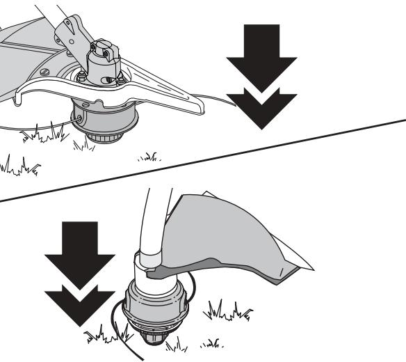 MTD TB475SS - ADJUSTING TRIMMING LINE LENGTH - 2
