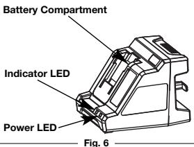 MTD TB57 - CHARGING THE BATTERY - 2